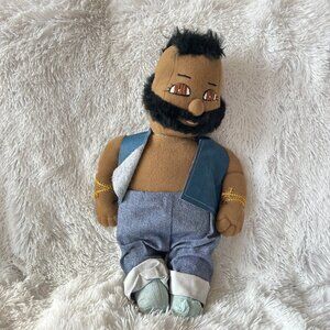 Mr. T Plush Doll VINTAGE 20 inches RARE Collectible AS IS
